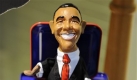 Der US-Präsident als Spielfigur aus der Dose? In den Vereinigten Staaten gibt es das Präsent für schlappe 30 US-Dollar in einem Laden in Union Station in Washington. Wäre schön, wenn wir Kanzlerin Angela Merkel auch in die Box stecken könnten. Deckel zu und weg ist Angie! Foto: ap