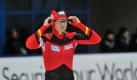 Mit dem Vorsprung von einer Tausendstelsekunde gewinnt Jenny Wolf ihren 59. Weltcup. Foto: dpa Foto: dpa