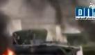 Hier eines der seltenen Bilder von den blutigen Auseinandersetzungen in Syrien. Dieses Archivaufnahme sendete der TV-Sender Al Arabiya. Foto: dpa