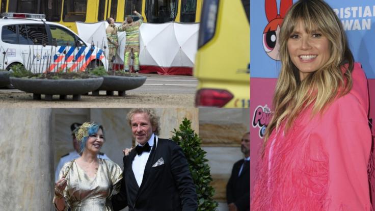Schießerei in Utrecht, Trennung bei Thomas Gottschalk, angebliche Schwangerschaft bei Heidi Klum - DIESE Nachrichten bewegten die Welt am 18. März.