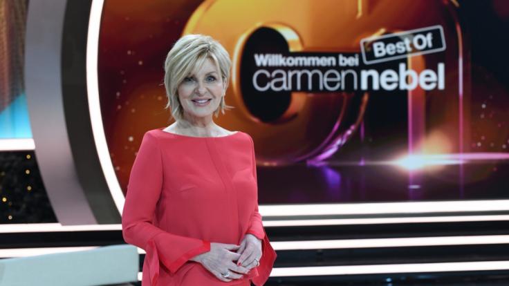 Moderatorin Carmen Nebel lässt in