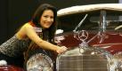 Schönste Frauen und Autos: Nelly Marie Bojahr machte für Männeraugen 2006 alles richtig. Foto: dpa
