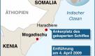 ... vor Somalia. Eine Befreiungsaktion durch die GSG9 musste abgeblasen werden - zu hoch war das Risiko. Solche Schlagzeilen waren für die deutsche Öffentlichkeit lange ungewohnt. Piraten ... Foto: dpa