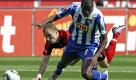 Die Hertha führte gegen Leverkusen lange Zeit mit 1:0. Doch das 1:1-Remis bedeutete am Ende den vorzeitigen Abstieg. Foto: ddp