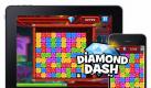 Das Berliner Unternehmen Wooga bietet mit «Diamond Dash», «Bubble Island» und «Monster World» seine drei reichweitenstärksten Spiele an. Foto: dpa