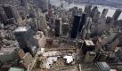 In this aerial file photo of March 22, 2009, the World Trade Center site, lower center, and New York's financial district are shown. (AP Photo/Mark Lennihan, file) Foto: ap