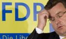 Nicht einmal drei Prozent erreichten die Liberalen bei der Wahl an der Ostseeküste Anfang September. Der mecklenburgische Spitzenkandidat der FDP, Gino Leonhard, musste die Wahlschlappe seiner Partei eingestehen. Foto: dapd