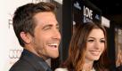 Jake Gyllenhaal, left, and Anne Hathaway, cast members in 'Love & Other Drugs,' pose together at the premiere of the film on the opening night of American Film Institute's AFI Fest 2010 in Los Angeles, Thursday, Nov. 4, 2010. (AP Photo/Chris Pizzello)  Foto: ap