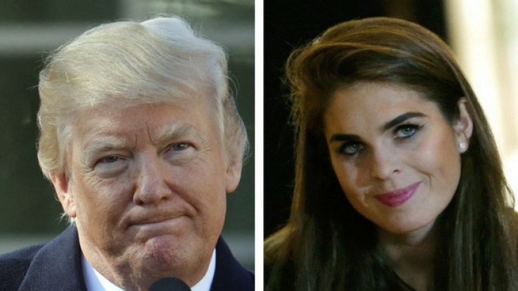 Der mächtige US-Präsident und seine hübsche Pressesprecherin sollen nicht nur beruflich auf einer Wellenlänge liegen.