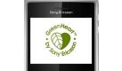 Das Aspen von Sony Ericsson schnitt beim Greenpeace-Test als umweltfreundlichstes Smartphone ab. (Bild: Sony Ericsson) Foto: dpa