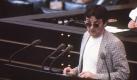 Ich war einer der letzten Live-Rock'n'Roller der deutschen Politik. Joschka Fischer trat erst 1982 den Grünen bei. Bis 1975 war er Mitglied der linksradikalen und militanten Gruppe Revolutionärer Kampf, später wurde er Außenminister. Foto: imago