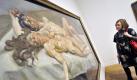 Das Gemälde 'Two Women', (1992) von Lucian Freud in London. Foto: Andy Rain Foto: dpa