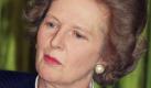 FILE - This is a Aug. 21, 1990 file photo on the then British Prime Minister Margaret Thatcher as she attends at press conference in London. Cinema chameleon Meryl Streep's latest challenge: becoming Margaret Thatcher the Iron Lady. Pathe Films said Thursday July 1, 2010 that the two-time Academy Award winner has expressed an interest in playing Margaret Thatcher in a new film about Britain's first female prime minister. (AP Photo, File) Foto: ap