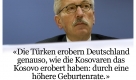 Der selbst einer hugenottischen Einwandererfamilie entstammende Sarrazin im Interview mit der Literaturzeitschrift Lettre International im Oktober 2009. Foto: ddp