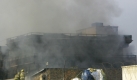 Rauch steigt über dem Uno-Gebäude in Kabul auf, das am Morgen angegriffen wurde. Foto: ap