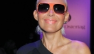 Diese Kreation ging nicht ber den Laufsteg, war aber trotzdem ein Hingucker: Natascha Ochsenknecht, die Frau des Schauspielers. Foto: x