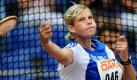 Nadine Müller: Auch auf der 24-jährigen Nachfolgerin von Diskus-Legende Franka Dietzsch ruhten große Hoffnungen. Doch die Weltranglisten-Erste (67,78 Meter) aus Halle an der Saale enttäuschte mit Platz acht im Diskus-Finale und kam nicht über 57,78 Metern hinaus. Sogar Teamkollegin Sabine Rumpf landete mit 58,89 Metern vor ihr auf Platz sieben. Foto: dpa
