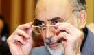 Der Chef der iranischen Atomenergieorganisation Ali Akbar Salehi beim Beginn der allgemeinen Konferenz der internationalen Atomenergiebehörde (IAEA) im internationalen Zentrum in Wien. Das Land lehnt die Anwesenheit von Inspektoren der Organisation ab, mit dem die IAEA das Atomprogramm der Iraner kontrollieren will. Foto: ap