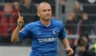 Auch in Hannover gab es ein Schützenfest. Hier bejubelt der Freiburger Ivica Banovic sein Tor zum 2:1-Anschlusstreffer. Foto: dpa