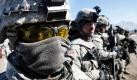 Soldaten vom Stryker Brigade Combat Team der US-Armee stehen nach einer der Übungen, die sie mit den Streitkräften Südkoreas ausführen, in Pocheon in Reih und Glied. Begonnen hatte das jährliche Gemeinschaftstraining am 28. Februar. In Südkorea wird aufgrund der Drohungen Nordkoreas ein Atomkrieg befürchtet.  Foto: dapd