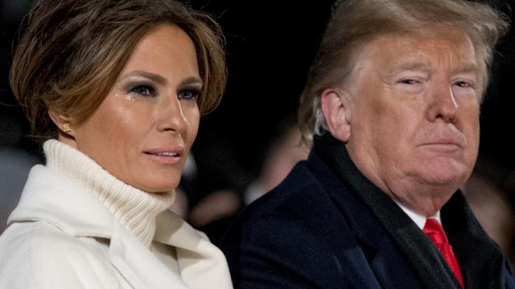 Melania Trump ist einer Umfrage zufolge immer unbeliebter.