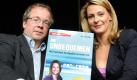Anja Reschke, Moderatorin des ARD-Politmagazins «Panorama» und Redaktionsleiter Volker Steinhoff in Hamburg. Foto: dpa