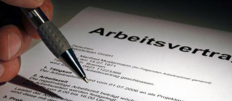 &Auml;nderung beim Arbeitsvertrag (Foto)