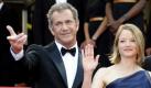 Jodie Foster und Mel Gibson bei der Biber-Premiere in Cannes. Foto: dpa