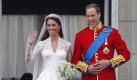Die Frischvermählten grüßten vom Balkon des Buckingham Palastes. Foto: dpa