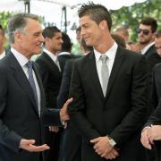 Ronaldo und Portugals Präsident zuversichtlich (Foto)