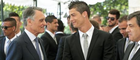 Ronaldo und Portugals Präsident zuversichtlich (Foto)