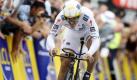 Seiner Favoritenrolle beim Prolog wurde der Schweizer Fabian Cancellara mehr als gerecht. Nach Olympiasieg und Weltmeistertitel gibt es keinen Besseren im Kampf gegen die Uhr. Doch bei dieser Tour wartet nur ein Einzelzeitfahren. Außerdem wird Cancellara viel für Andy Schleck fahren müssen, das kostet Kraft. Foto: dpa
