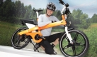 Dass klein auch fein sein kann, zeigt dieses Exemplar: Mit nur 20 Zoll-Reifen, aber mit elektrischer Unterstützung kann man damit in Ballungsräumen mobil sein. Foto: Foto: Messe Friedrichshafen, www.messe-friedrichshafen.de