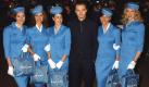 Für seine Darstellung des Frank W. Abagnale in Steven Spielbergs Catch me, if you can wird Leonardo DiCaprio für den Golden Globe nominiert. Gewinnen wird er ihn aber erst 2005 für die Darstellung des Howard Hughes in Martin Scorseses Aviator. Foto: dpa