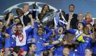 Statt den Bayern feierten die Chelsea-Spieler eine Party in München. Frank Lampard  Co. hätten wohl selbst nicht mehr mit dem Champions-League-Sieg gerechnet. Foto: dapd