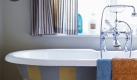 Badezimmer mit Wohlfühlcharakter (Foto)