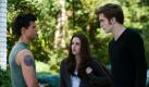 Werwolf Jacob (Taylor Lautner) ist dagegen kein Spießer und kämpft um Bellas Zuneigung auch mit Körpereinsatz und stellt gegenüber Edward klar: Ich bin heißer als du. Foto: Concorde Film