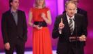 Beste Comedy:Jubel bei Comedian Oliver Welke und seinem Team über den Preis in der Kategorie Beste Comedy für die heute-Show (ZDF). Foto: dpa
