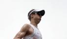 Andreas Böcherer hat über die Halbdistanz 70.3 in Wiesbaden souverän gewonnen.  Foto: dpa