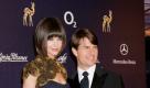 US-Schauspieler Tom Cruise und seine Frau Katie Holmes posieren am Donnerstag (29.11.2007) in Düsseldorf bei der Bambi-Verleihung auf dem Roten Teppich. Foto: Jens Kalaene dpa/lnw +++(c) dpa - Bildfunk+++ Foto: dpa
