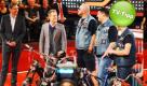Günther Jauch will fünf Moped-Rocker im Quiz besiegen. Foto: RTL/news.de-Montage