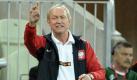 Polens Nationaltrainer Franciszek Smuda ärgerte sich über das Remis gegen Deutschland. Foto: dpa