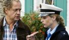 Im Film Der Bulle und das Landei wird Kommissar Killmer (Uwe Ochsenknecht) aufs Land versetzt und ist wenig begeistert. Polizistin Kati Biver (Diana Amft) ist von ihrem neuen Vorgesetzten genervt. Foto: SWR