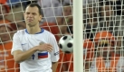 Auch Sergej Ignashevich spielt bei ZSKA Moskau als Innenverteidiger. Für Russland erzielte der 30-Jährige im WM-Qualifikationsspiel in Wales die 2:1-Führung. Foto: dpa