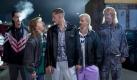 5. Januar 2012: In New Kids Nitro sind die friesischen Vokuhila-Assis Richard (Huub Smit), Rikket (Wesley van Gaalen), Gerrie (Tim Haars), Robbie (Steffen Haars) und Barrie (Flip van der Kuil) auf blutiger Mission. Eine Zombie-Plage überschwemmt ihre Heimat. Um sie zu überwältigen, müssen sich die New Kids mit ihren Feinden aus der Nachbarprovinz verbrüdern. Foto: Constantin Film Verleih GmbH