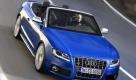 Sportlich: In nur 5,6 Sekunden spurtet das Audi S5 Cabriolet von 0 auf 100 - sportlich, sportlich. Leider tröstet das nicht wirklich über den Spritverbrauch: Mehr als 13 Liter schluckt der offene Flitzer. Foto: pi
