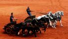 Ein Oscar-Klassiker kommt auf die Bühne: In Sydney können Fans des Hollywood-Schinkens Ben Hur die Geschichte live nacherleben. Am 22. und 23. Oktober wirbeln die Gladiatoren von Ben Hur  The Stadium Spectacular im Olympic Park Stadion jede Menge Staub auf. Mit von der Partie: Ex-Gladiator Russell Crowe, der die Geschichte des jüdischen Fürsten Judah Ben-Hur nacherzählt. Foto: dapd