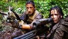 Adrien Brody als Royce und Alice Braga als Isabelle haben in Predators alle Hände voll zu tun, um am Leben zu bleiben. Der Film kommt am Donnerstag in die deutschen Kinos.  Foto: ap