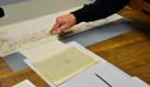 Heute gehört die Sammlung nicht mehr dem Klett-Verlag, Nachfolger des Justus-Perthes-Verlages, sondern dem Land Thüringen. In der Forschungsbilbiothek in Gotha lagern neben den fertigen Atlanten auch die Handzeichnungen, die die Forscher auf ihren Expeditionen anfertigten - wie diese hier, die den Flusslauf des Nils zeigt. Foto: news.de