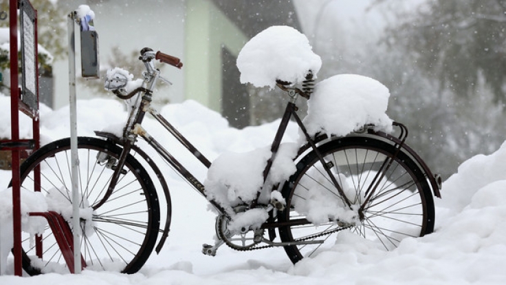Nichts mit Frühling: Der April überrascht in diesem Jahr mit reichlich Schnee.
